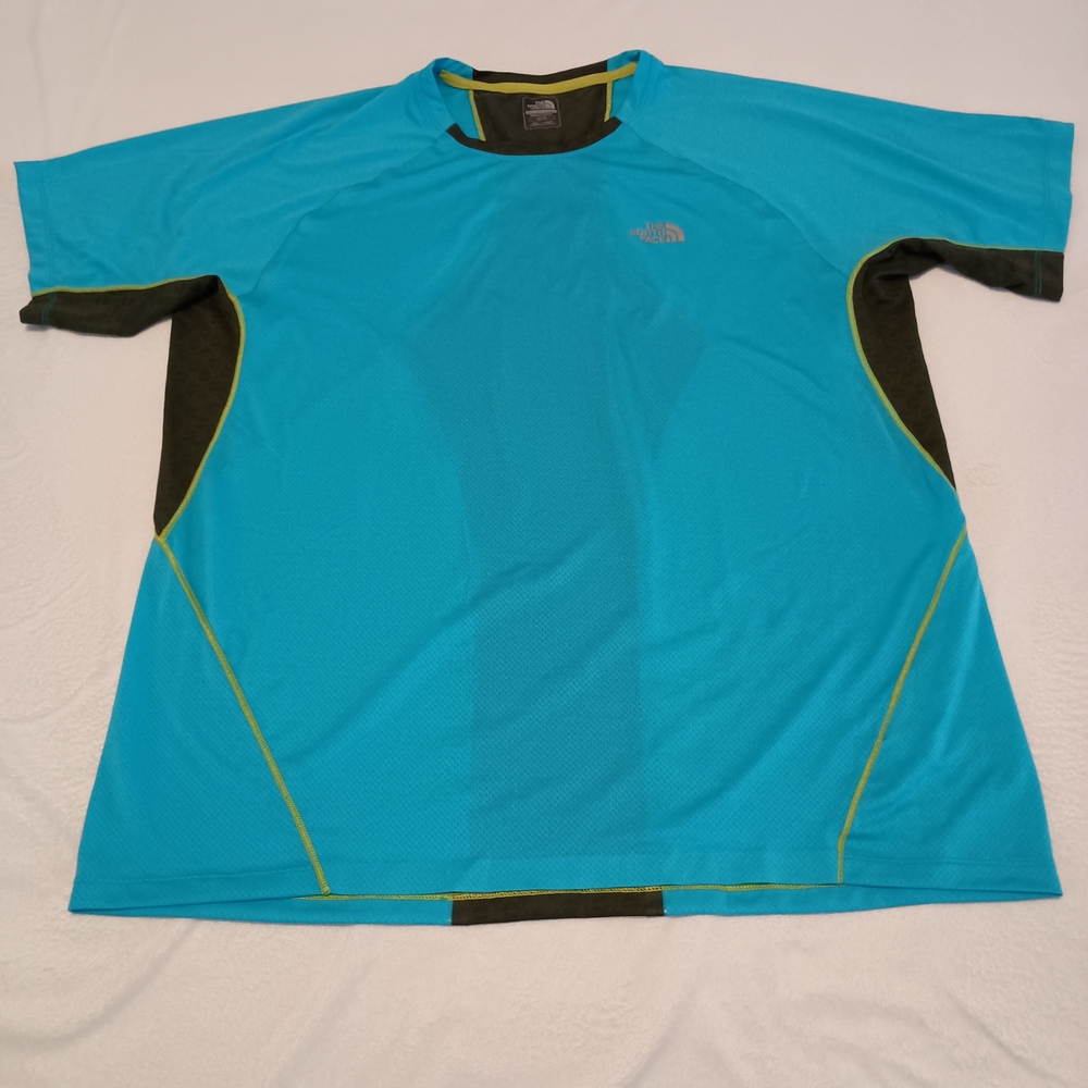 The North Face Shirt Flight Series Mens Size XL Blue/Black Ultralight Hiking